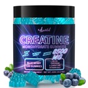 Creatină Monohidrat Gummie Complex 8500 MG pentru bărbați și femei, Creatină Monohidrat Supliment pentru creștere musculară, Putere și suport energetic, Pre Workout Gumies 120 Count Blueberry