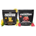 Câştiguri în vrac Instanted Creatin Monohidrat pentru femei şi bărbaţi, Soluble Pre Workout pulbere, Suportă musculare de construcţii, Putere şi performanţă, dulce Lemonade şi zmeură acru, 60 Serviri