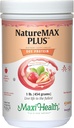 Maxi-Health NatureMAX PlusTM Energy Support Drink Soy Proteine Powder - Sugar Free Diet Supplement - 20g Proteine per Serving - Aroma naturala de capsuni - Vitamina Kosher - 1lb