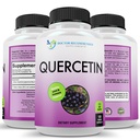 DOCTOR RECOMANDAT SUPLENŢE Querbetin 1000 mg per servire - 120 Capsule vegetale, Supliment de vitamine, 60 de zile de aprovizionare, (Vegan şi non-GMO)