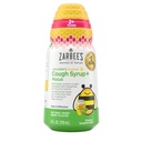 Zarbee's Children's Honey Cough Syrup + Mucus Daytime for Kids 2+ + Dark Honey, Ivy Leaf, Zinc & Elderberry, #1 Pediatru Recomandat, Drug & Alcohol-Free, Mixed Berry Flavor, 4 fl. oz