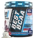BPI Sporturi Cel mai bun BCAA Powder - Suport de recuperare a mușchilor - Lanț ramificat Aminoacidi 