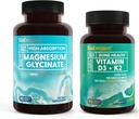 Glicinat de magneziu BioEmblem cu zinc și vitamina D3 K2