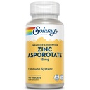 Solaray Zinc Asporotat 15mg Complex Chelated 