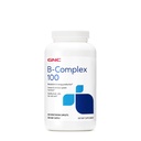 GNC Vitamina B Complex 100 Supliment, Suportă Energie, Metabolizare și Funcția Imunală, 250 Serviri