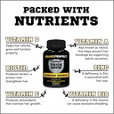 Thickgrow BIGBEARD Gummies - Obțineți o formulă de creștere mai puternică, mai lungă, mai groasă cu barbă pentru bărbații cu Biotin, B12, și 10+ vitamine elite cu barbă-building Nutrients 60 Gume de cireșe aromate!