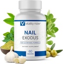 Exodul unghiilor - Vitalitate unghii sănătoase - Formula premium pentru picioare mai sănătoase - 60 capsule