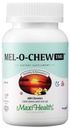 Maxi Health Melatonin 1 mg Chewable - Ajutor pentru somn Melatonina pentru încurajarea somnului natural 