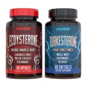 Suplimente uriaşe Turkesteron & Ecdysteron Stack, Construi musculare & Putere, Tehnologie de absorbţie îmbunătăţită (60 Servings)