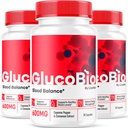 (3 ambalaj) Capsule GlucoBio - Pastile oficiale de suport pentru Gluco Bio, Formula avansată pentru echilibru global, GlucoBio pastile, GlucoBio Supliment, Glucovio Recenzii, 90 capsule pentru 3 luni