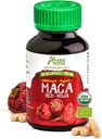 Amazon Anzi Red maca Root Capsules - Suplimentul pentru sanatate feminina - Energie naturala - USDA NOP Certified - Genitalized, Non OMG & Gluten Free - 100 Vegan pastile (1500 mg per Serving) - Made in Peru