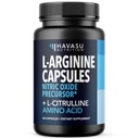 Capsulele L-Arginină cu L-Citrulină - Suplimentul oxidului azotic - L Arginină și L Citrulină Blend - 60 Număr - Capsule Vegane, Non-GMO pentru performanță, anduranță și suport muscular - 1 lună de aprovizionare