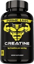 Prime Labs Creatina capsule monohidrate - 5g (5000mg) - Creşterea musculară, recuperare, funcţia creierului - pentru bărbaţi şi femei - 120 Conte
