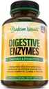 Enzime digestive de Bradeson Naturals - Enzime & Probiotice, Supliment alimentar natural, 60 Capsule