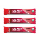 CLIF BLOKS - Energy Chews - Strawberry- Non-GMO - Plant based Food - Fast Fuel for Cycling and Running- Workout Snack (2.1 Ounce Packet, 3 Count)