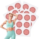 MOLATIN 30PCS Patches de management al corpului, Unisex Wellness Patches (Pink)