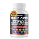 Cidru de mere Otegar Ceylon Scorțișoară Turmeric Odorless usturoi frunze Anghinare negru Pepper -150 capsule - Made in USA