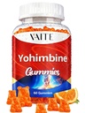 VAITE Yohimbine HCl Gummy 15mg - Sugar-free, non-GMO Energie și suport de rezistență pentru bărbați și femei, antioxidanți, Yohimbe Bark Extract, Îmbunătățește performanța - Sprijină producția de energie - 60 Gumies