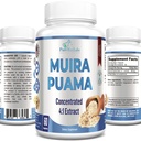 Capsulele Muira Puama - Extract concentrat 4:1, echivalent cu 2200 mg per capsulă, 60 capsule