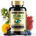 37 în 1 Vitamine ochi cu Lutein și Supliment Zeaxanthin 