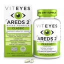 Viteyes AREDS 2 Vitamine oculare, suport macular clasic, capsule libere Allergen, cu vitamina naturala E, vitamina C, zinc, cupru, lutein & Zeaxantină, ochi medic de încredere, fabricate în Statele Unite ale Americii, 180 Ct