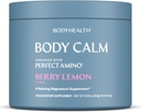 Bodyhealth body bodyhealth calm imbunatatit cu perfect Amino, supliment de magneziu de mare absorbtie pentru barbati si femei, pulbere de magneziu pentru somn, Berry Lemon (40 serviri)