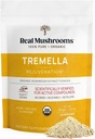 Real Mushrooms Tremella Mushroom Powder – Organic Tremella Extract from Fruiting Body – for Daily Wellness Routine – Vegan, Non-GMO, No Fillers – 60 Servings Mushroom Blend Supplements