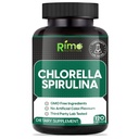 Lab testat Spirulina și Chlorella capsule 1000 mg Per Serving- Purest albastru non-iradiat Algae verde - Cele mai bune proteine Vegan brut - Green Superfood