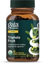 Gaia Herbs Triphala Fruit - Suporte Digestive Health - Gently Cleans Your System* - with Amla Fruit, Belleric Myrobalan, and Chebulic Myrobalan - 60 Vegan Capsules (30-Day Supply)