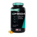 JYM supliment de știință Omega JYM ulei de pește 2800mg, Omega de mare potențial 3, EPA, DHA, DPA pentru creier, inimă, și sprijin comun 120 Geluri moi