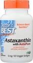 Doctori Cel mai bun Astaxantină cu AstaPure 6 MG, Non-GMO, Vegan, 90 Softgel (Pachet de 1)
