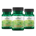 Swanson L. Reuteri Probiotic Plus w/L. Rhamnosus L. Acidophilus & FOS Prebiotic Digestive Support - Promovează Gut Health w/ 7 Miliarde CFU per capsulă - (30 Capsule vegetale) (3 Ambalaje)