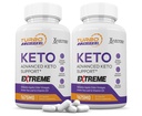 (2 ambalaj) Turbo Ripped Keto ACV pastile extreme 1675MG Keto suport Blend capsule alternative la Keto ACV Formulat cu cidru de mere Oţet Extra Virgin Olive Pulbere de ulei verde Ceai frunze 120 capsule