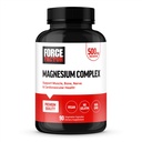 Force Factor Magneziu Suplimentul Complex pentru Suport Muşchi, Oase, Nervi, şi Cardiovascular de sănătate, Magneziu Glicinat, Citrat de magneziu, şi Oxid de magneziu, Vegan, Non-GMO, 90 Capsule