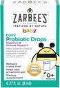 Picături probiotice pentru copii Zarbee, Daily Digestive + Suport imun, nou-născuți și în sus, 0.27 Fl Oz