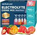 Venture Pal High Sugar Free Electrolytes Powder Packet - Pachete de hidratare cu vitamina, sodiu si potasiu 