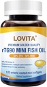 Lovita rTG 90 Mini de ulei de pește, 2000mg de zi cu zi, forma de înaltă absorbție rTG, 90% Omega-3 