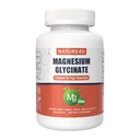 Glicinat de magneziu 500mg, 100% Chelat pentru absorbţie mare Supliment de magneziu pentru somn, musculare, cardiace, niciodată şi suport osos, 90 capsule
