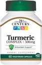 Complex Turmeric din secolul XXI 500 mg - 60 capsule vegetariene, ambalaj cu 4 capsule