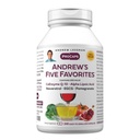 ANDREW LESSMAN lui Andrew Cinci Favorite 240 capsule - Oferă 200 mg fiecare de Coenzima Q-10, Resveratrol, EGCG, rodie și acid lipoic Alpha, puternic suport anti-oxidant, fără aditivi