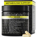 Fabrica de formare Booster de metabolism - Mod de topire Suport termogenic natural cu Glucomannan, L-Carnitina si extract de ceai verde - avansat Satety & Energy - 120 capsule, 2 luni de aprovizionare