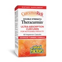 Factori naturali, CurcuminRich Dublu Putere Theracurmin, 60 mg, Doar 1 Capsule zilnic, Formulat pentru absorbţie superioară, 60 Conte (Pachet de 1)