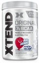 Scivation Xtend XTEND Original BCAA Powder Airheads Candy Flavor, 7g BCAA și 2,5g L-Glutamine, Sugar Free Post Workout Muscular Recovery Drink with Amino Acids for Men & Women, 30 Servings