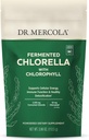 Dr. Mercola Fermentat Chlorella cu pulbere de clorofilă, 3.96 Oz. (112.5 g), 45 Serviri, Suporturi energie celulară și funcția imună, non-GMO, conținut NSF Certified