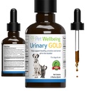 Pet Wellbeing aur urinar pentru pisici - Vet-Formulat Multi-Herb Suport Tract urinar - Feline Bladder Health & Urine System Wellness - Holistic Cat Supplement - Liquid Formula 2 oz (59ml)