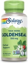SOLARAY Goldenseal Root 550mg - Capsule de sigiliu de aur - Suplimente vegetale pentru suport de wellness - non-GMO, Vegan, Gluten gratuit, Lab verificat, 60 de zile bani înapoi garanție, 50 Serviri, 50 VegCaps