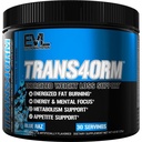 Evlution Thermogen Fat Suport de ardere pulbere Nutriţie Trans4orm rapid de acţionare Powder energie pentru a sprijini rapid de pierdere în greutate metabolice şi concentrat mental cu CLA Carnitina şi Alpha GPC - Blue Raz