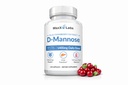 D Capsulele de manoză - Acţionare rapidă 1400 MG capsule de extra rezistenţă DMannose pentru sănătatea vezicii urinare cu extract de cranberry şi flori hibiscus susţine UTI supliment de ajutor - 120 Ct