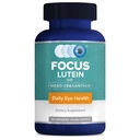 Focus Lutein pentru ochi cu Meso-Zeaxanthin, Eye Vitamin Supplement, 60 Conte, 60 Day Supply, Daily Vision Support for Digital Screens, Bright Lights, Sunlight, Vegan and Sugar-Free, Made in USA