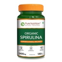 Pure Nutriție Spirulina organic 2400 mg per Servire 
